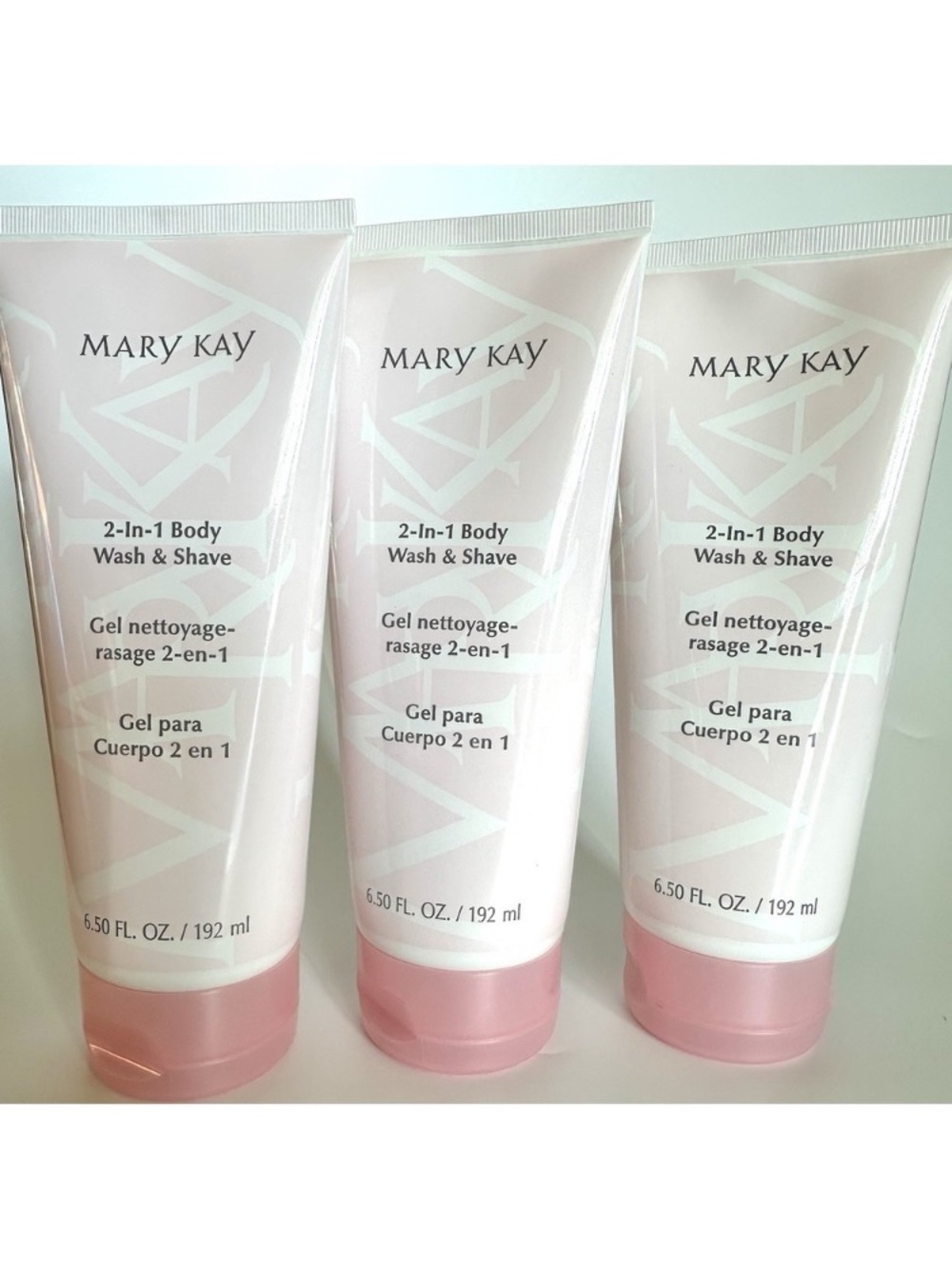 3 Mary Kay 2-In-1 Body Wash & Shave